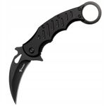 Sport si Outdoor - Camping - Cutite, bricege si accesorii - Cutite si bricege - Cutit pliabil Karambit Foxter CS:GO Claw, 20 cm, otel inoxidabil, clema agatare, negru - Infinity.ro