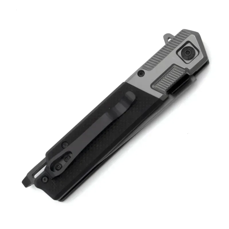 Sport si Outdoor - Camping - Cutite, bricege si accesorii - Cutite si bricege - Cutit pliabil tip briceag Foxter, ideal pentru camping si drumetii, 23 cm, clema agatare - Infinity.ro