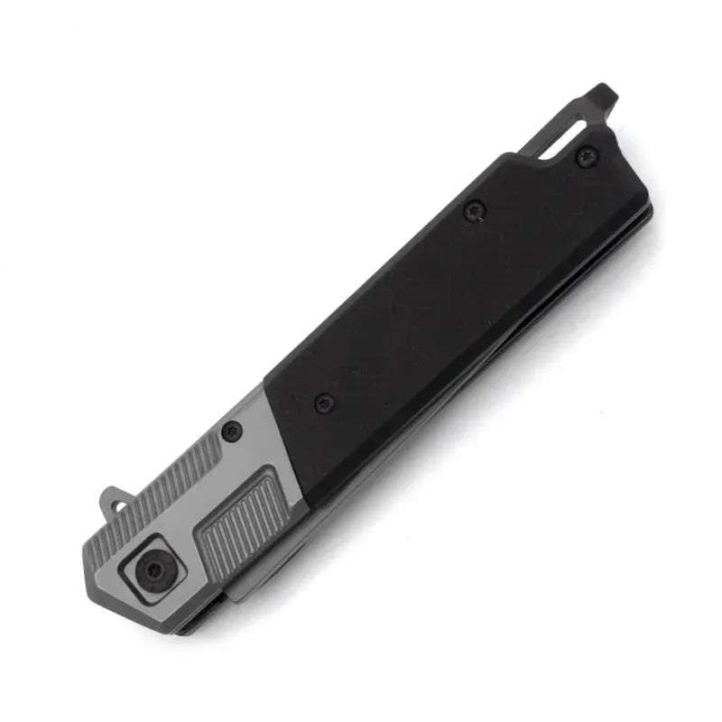 Sport si Outdoor - Camping - Cutite, bricege si accesorii - Cutite si bricege - Cutit pliabil tip briceag Foxter, ideal pentru camping si drumetii, 23 cm, clema agatare - Infinity.ro