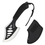 Sport si Outdoor - Camping - Accesorii camping si drumetii - Topor camping si drumetii Foxter, 27 cm, husa lama inclusa, negru - Infinity.ro