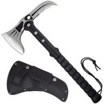 Sport si Outdoor - Camping - Accesorii camping si drumetii - Topor pentru camping si drumetii Foxter, 41 cm, otel si plastic, husa lama - Infinity.ro