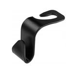 Jucarii, Copii si Bebe - Carucioare si articole de transport - Accesorii transport copii - Carlig pentru agatat pe tetiera scaun auto, plastic, negru - Infinity.ro