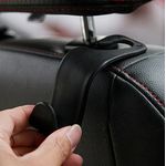 Jucarii, Copii si Bebe - Carucioare si articole de transport - Accesorii transport copii - Carlig pentru agatat pe tetiera scaun auto, plastic, negru - Infinity.ro