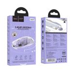 PC, gaming si accesorii - Periferice PC - Mouse - Mouse fara Fir, Hoco GM29 Cristal, Conectare cu USB, BT 5.0 si 2.4Ghz transparent - Infinity.ro