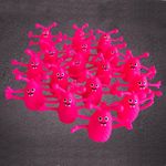 Jucarii, Copii si Bebe - Jucarii si jocuri - Jucarii & jocuri educative - Jucarii interactive - Set 2 marionete degete Monster, roz, 5 cm, Vivo MONSTER-PINK1 - Infinity.ro