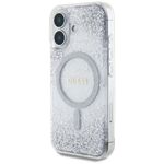Laptop, Telefoane si Tablete - Telefoane mobile si accesorii - Accesorii Telefoane - Huse telefoane - Husa pentru iPhone 16 - Guess Hardcase Resin Gradient Glitter MagSafe (GUHMP16SRGRGES) - Argintiu - Infinity.ro