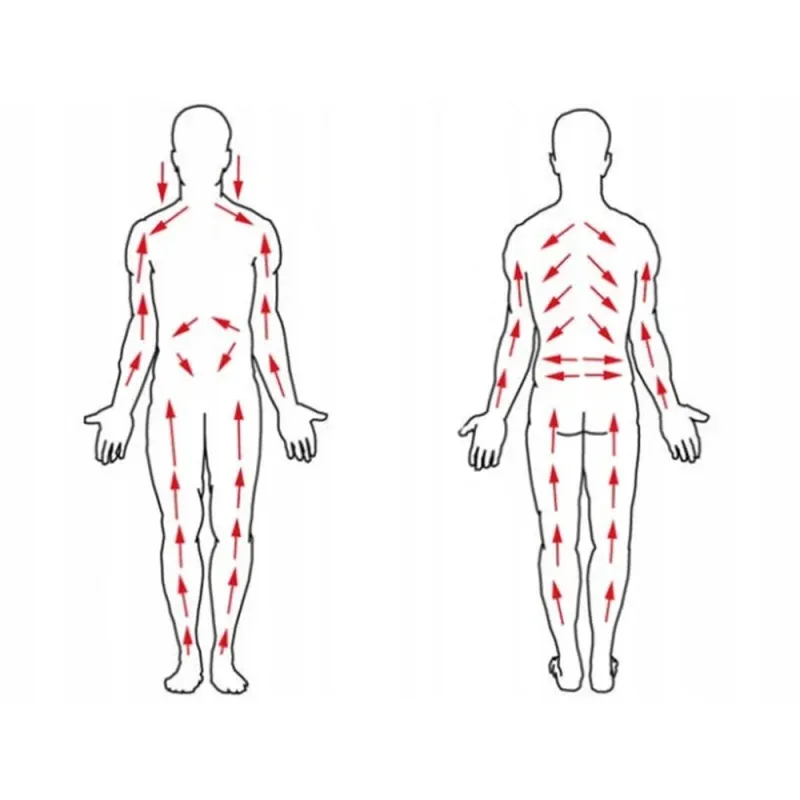 Ingrijire personala si Cosmetice - Sanatate si wellness - Articole wellness - Aparate si dispozitive de masaj - Perie pentru masaj corporal cu maner detasabil, lemn, 45x6.5 cm, Gonga® Maro - Infinity.ro