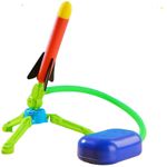 Jucarii, Copii si Bebe - Jucarii si jocuri - Jucarii & jocuri educative - Jucarii interactive - Jucarie pentru copii, lansator rachete cu piciorul, un lansator, 3 rachete, fara lumina, model 2 - Infinity.ro