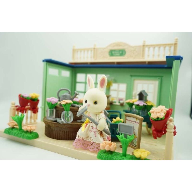 Jucarii, Copii si Bebe - Jucarii si jocuri - Papusi si accesorii - Casute de papusi si mobilier - Casa de papusi, magazin cu flori, cu mobilier si figurine - Infinity.ro