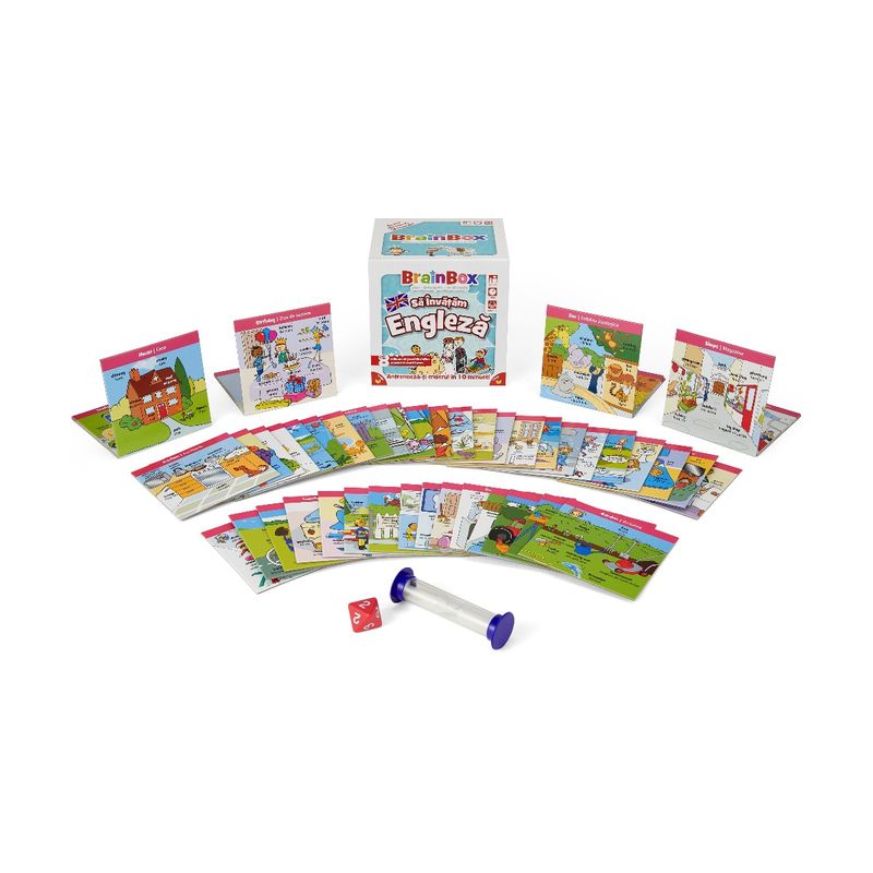 Jucarii, Copii si Bebe - Jucarii si jocuri - Jucarii & jocuri educative - Jocuri si jucarii educative - Joc educativ BrainBox Sa invatam engleza - Infinity.ro