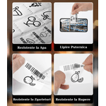 Carti si Birotica - Birotica - Accesorii de birou - Benzi adezive - Rola Etichete Autoadezive Termice VITTALIST, 40 x 30 mm, 230 Etichete/Rola - Infinity.ro