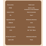 Casa si Gradina - Corpuri si surse de iluminat - Veioze si lampi - Lampi de veghe - Lampa Inteligenta 6-in-1: RGB, incarcare wireless, boxa Bluetooth, ceas alarma, radio FM, control App, sunet natural - Infinity.ro