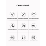 Casa si Gradina - Corpuri si surse de iluminat - Veioze si lampi - Lampi de veghe - Lampa 4in1 Wireless QI, incarcare telefon, ceas, casti, LED, control atingere, protectie ochi,compatibilitate universala - Infinity.ro