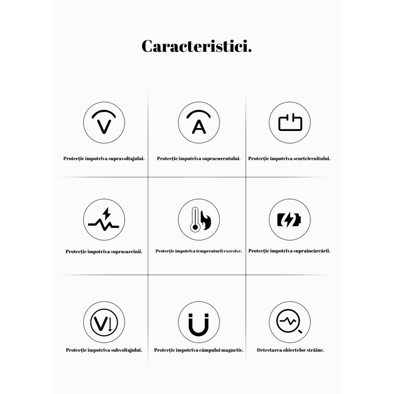 Casa si Gradina - Corpuri si surse de iluminat - Veioze si lampi - Lampi de veghe - Lampa 4in1 Wireless QI, incarcare telefon, ceas, casti, LED, control atingere, protectie ochi,compatibilitate universala - Infinity.ro