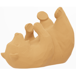 Casa si Gradina - Bucatarie si vesela - Accesorii bar - Suporturi bauturi - Suport Sticla Vin 3D, Urs Sculptural, Imitatie Lemn, Cadou Elegant - Infinity.ro