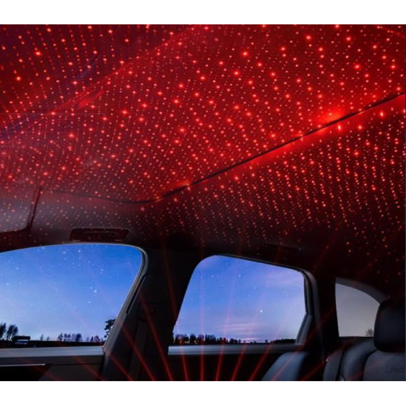 Casa si Gradina - Decoratiuni - Aromaterapie si lumanari - Difuzoare aromaterapie - Difuzor de arome auto XO CZ022 cu lumini colorate Starry Sky Top (cu sticla goala) - Infinity.ro