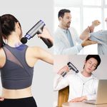 Ingrijire personala si Cosmetice/Sanatate si wellness/Articole wellness/Aparate si dispozitive de masaj - Aparat de masaj profesional cu vibromasaj, multifunctional, Anticelulitic, 8 capete, 22 trepte viteza - Infinity.ro