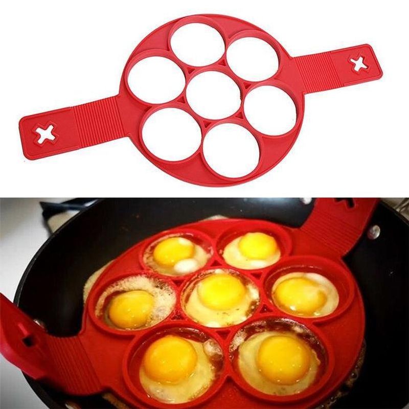 Casa si Gradina - Bucatarie si vesela - Ustensile bucatarie - Forme prajituri - Forma din slicon, Zola, pentru clatite americane, oua su omlete, diametru 23 cm, diametru cerc 7 cm - Infinity.ro