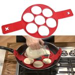 Casa si Gradina - Bucatarie si vesela - Ustensile bucatarie - Forme prajituri - Forma din slicon, Zola, pentru clatite americane, oua su omlete, diametru 23 cm, diametru cerc 7 cm - Infinity.ro
