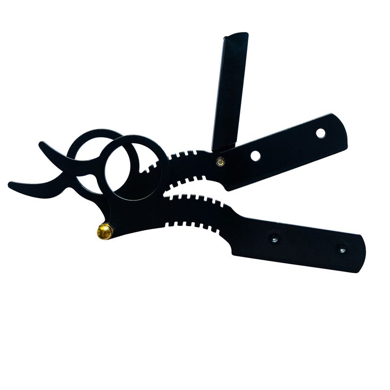 Ingrijire personala si Cosmetice - Aparate & accesorii ingrijire personala - Aparate de ras si tuns - Aparate de ras clasice - Brici cu lama interschimbabila, otel inoxidabil, Dragon black, - Infinity.ro