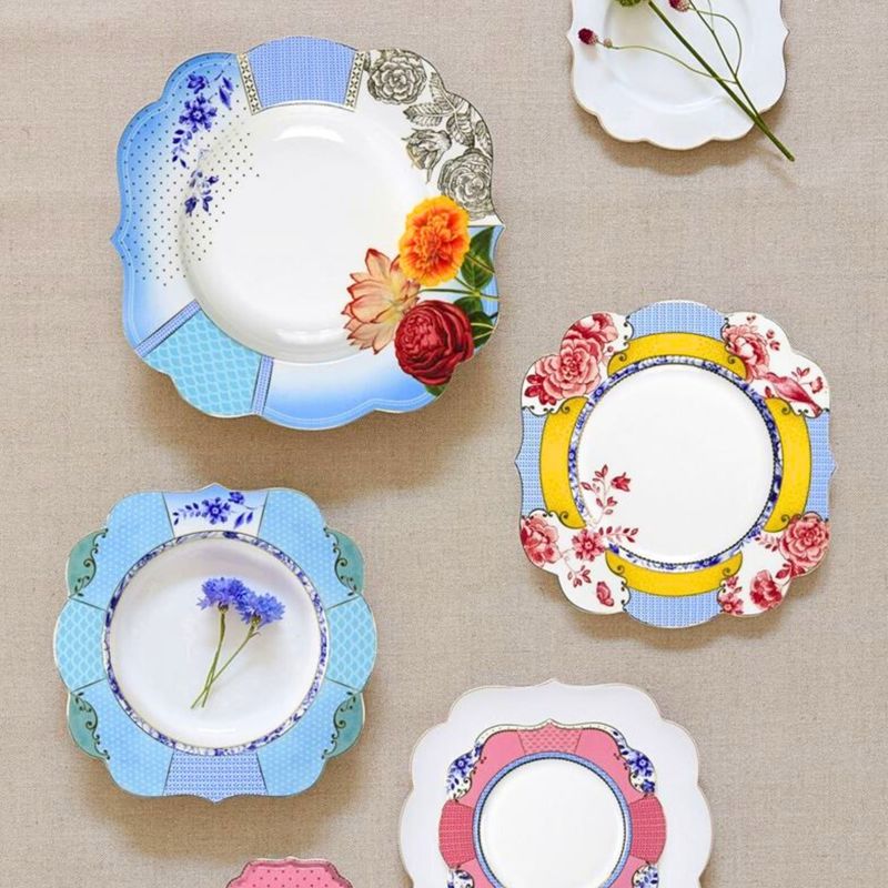 Casa si Gradina - Bucatarie si vesela - Vesela si tacamuri - Farfurii si boluri - Farfurie adanca din portelan, Pip Studio, 23.5cm, colectia Royal Multi - Infinity.ro