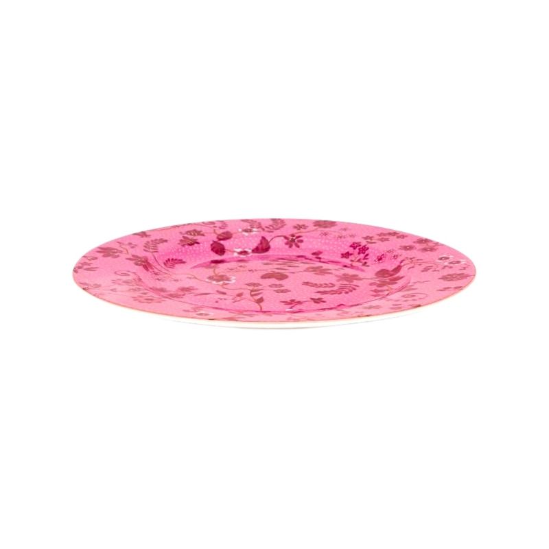 Casa si Gradina - Bucatarie si vesela - Vesela si tacamuri - Farfurii si boluri - Farfurie din portelan, Pip Studio, Flowers Pink, 17 cm, colectia Jolie - Infinity.ro