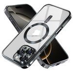 Laptop, Telefoane si Tablete - Telefoane mobile si accesorii - Accesorii Telefoane - Huse telefoane - Husa pentru iPhone 16 Pro Max - Techsuit Luxury Crystal MagSafe - Negru - Infinity.ro