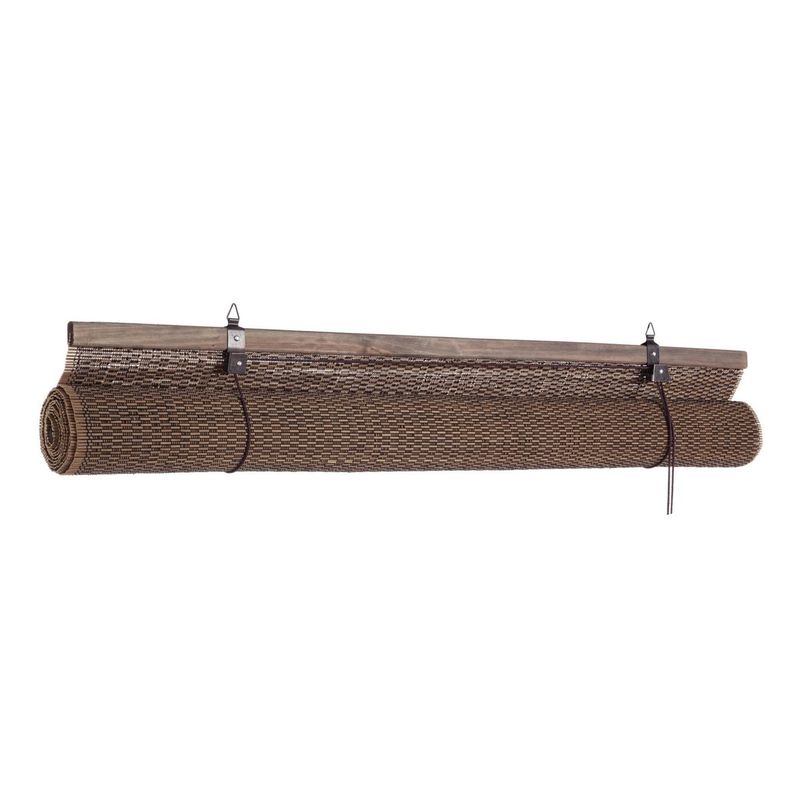 Casa si Gradina - Textile si covoare - Rulouri si jaluzele - Jaluzea tip rulou din bambus maro Dora 90 cm x 180 h - Infinity.ro