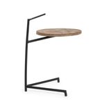 Casa si Gradina - Mobilier - Mese si birouri - Masute de cafea - Masuta de cafea din fier cu blat lemn mango Walton 38 cm x 44 cm x 63 h - Infinity.ro