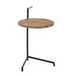 Casa si Gradina - Mobilier - Mese si birouri - Masute de cafea - Masuta de cafea din fier cu blat lemn mango Walton 38 cm x 44 cm x 63 h - Infinity.ro