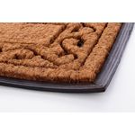 Casa si Gradina - Textile si covoare - Covoare - Covorase intrare - Covoras intrare casa fibre cocos maro negru Kirin 45x75 cm - Infinity.ro