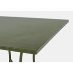 Casa si Gradina - Gradina si terasa - Mobilier exterior - Mese gradina - Masa din fier verde Kelsie 70 cm x 70 cm x 71 h - Infinity.ro