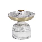 Casa si Gradina - Decoratiuni - Aromaterapie si lumanari - Suporturi lumanari - Set 4 suporturi lumanari metal Marsha 10x10 cm - Infinity.ro