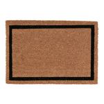 Casa si Gradina - Textile si covoare - Covoare - Covorase intrare - Covoras intrare casa natur negru 40x60x1.5 cm - Infinity.ro