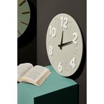 Casa si Gradina - Decoratiuni - Ceasuri - Ceas perete mdf alb bej Timing 40x4.5 cm - Infinity.ro