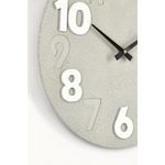 Casa si Gradina - Decoratiuni - Ceasuri - Ceas perete mdf alb bej Timing 40x4.5 cm - Infinity.ro