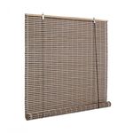 Casa si Gradina - Textile si covoare - Rulouri si jaluzele - Jaluzea tip rulou din bambus maro Marsiglia 120 cm x 260 h - Infinity.ro
