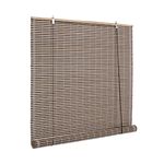 Casa si Gradina - Textile si covoare - Rulouri si jaluzele - Jaluzea tip rulou din bambus maro Marsiglia 120 cm x 260 h - Infinity.ro