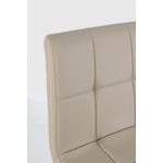 Casa si Gradina - Mobilier - Scaune si fotolii - Scaune - Set 2 scaune bar bej Bruce 46x40x108 cm - Infinity.ro