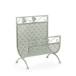 Casa si Gradina - Mobilier - Biblioteci si rafturi - Rafturi - Suport reviste otel verde Harriet 36x22x45 cm - Infinity.ro