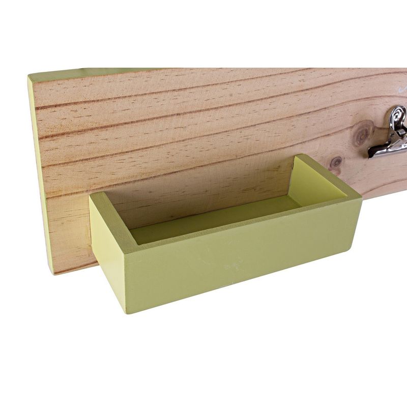 Casa si Gradina - Mobilier - Organizare si depozitare - Cuiere - Cuier de perete lemn Nature 60x8x12 cm - Infinity.ro