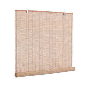 Jaluzea tip rulou din bambus natur Nizza 120x260 cm