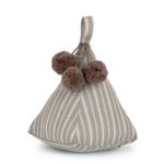 Casa si Gradina - Decoratiuni - Obiecte decorative - Decoratiuni camera copilului - Set 2 opritoare usa maro Kathy 14x14x18 cm - Infinity.ro