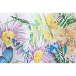 Casa si Gradina - Textile si covoare - Perdele si draperii - Perdele - Perdea decorativa textil Flowers 140x280 - Infinity.ro