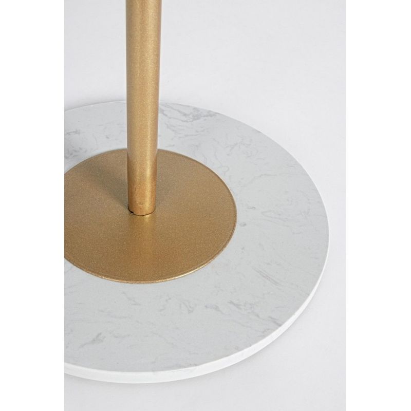 Casa si Gradina - Mobilier - Organizare si depozitare - Cuiere - Cuier de pardoseala fier auriu 35x175 cm - Infinity.ro