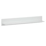 Casa si Gradina - Mobilier - Biblioteci si rafturi - Etajere - Etajera mdf alb Lindy 150x20x21 cm - Infinity.ro