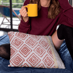 Casa si Gradina - Textile si covoare - Lenjerii de pat - Fete de perna - Fata de perna bumbac Etnic 40*40 cm - Infinity.ro