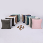Casa si Gradina - Textile si covoare - Perne si pilote - Perne decorative - Perna decorativa catifea gri Alita 45x45 cm - Infinity.ro