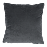 Casa si Gradina - Textile si covoare - Perne si pilote - Perne decorative - Perna decorativa catifea gri Alita 45x45 cm - Infinity.ro