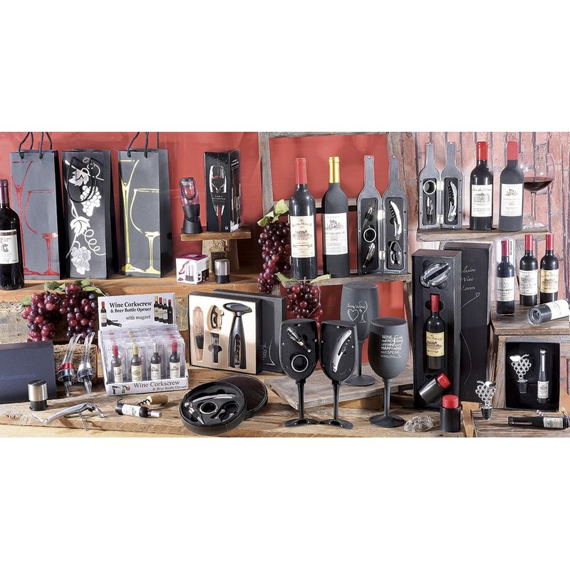 Casa si Gradina - Bucatarie si vesela - Accesorii bar - Tirbusoane si dopuri - Tirbuson vin Bottle 2,4 cm x 11,5 H - Infinity.ro